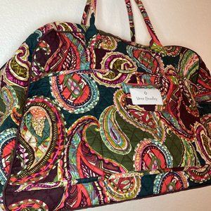 Quilted Vera Bradley Grand Traveler Bag